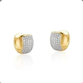 ARGOLA APLIQUE ZIRCONIA M