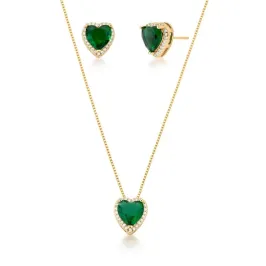 CONJUNTO CORACAO ESMERALDA