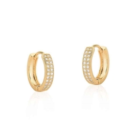ARGOLINHA ZIRCONIA DUPLA