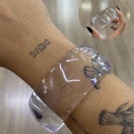 BRACELETE ACRILICO REDONDO