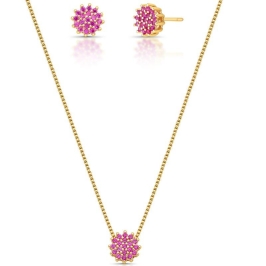 CONJUNTO CHUVEIRINHO RUBI