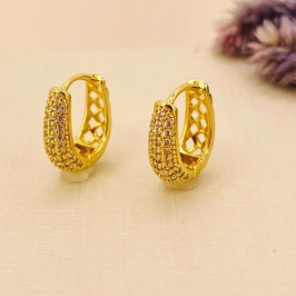 ARGOLA 5 FILEIRA ZIRCONIA