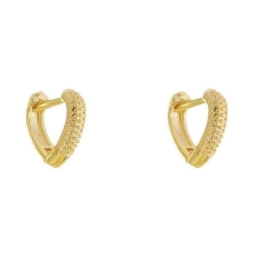 ARGOLA TEXTURIZADA CORACAO