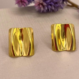 BRINCO ORGANICO QUADRADO MARTELADO