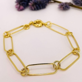 PULSEIRA ELO OVAL FECHO BOIA