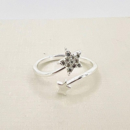 ANEL AJUSTAVEL ESTRELA ZIRCONIA