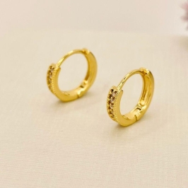 ARGOLA 1 FILEIRA ZIRCONIA