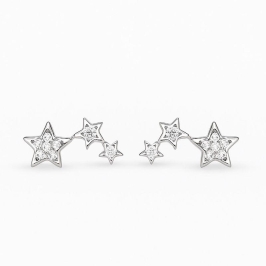BRINCO 3 ESTRELAS ZIRCONIA