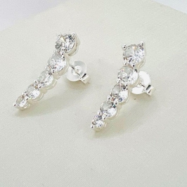 BRINCO EAR CUFF ZIRCONIA
