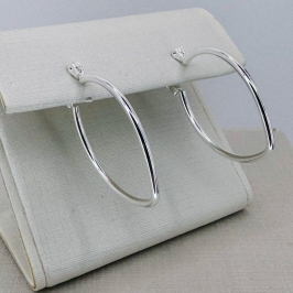 ARGOLA FIO OVAL FECHO ITALIANO