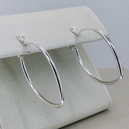 ARGOLA FIO OVAL FECHO ITALIANO
