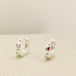 ARGOLA PONTOS DE LUZ ZIRCONIA