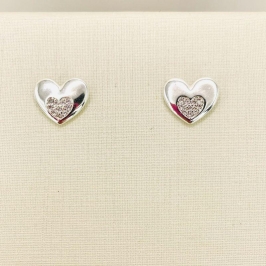 BRINCO CORACAO ZIRCONIA