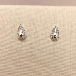 BRINCO GOTA LONGA ZIRCONIA