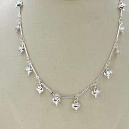 COLAR PENDULOS CORAÇOES