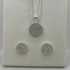 CONJUNTO CIRCULO ZIRCONIA