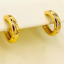ARGOLA ESTRELA ZIRCONIA