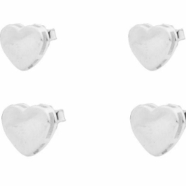 DUPLA BRINCOS CORACAO