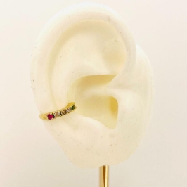 PIERCING ZIRCONIA COLORIDA