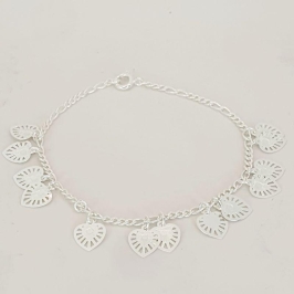 PULSEIRA CORACOES CHAPADOS PENDULO