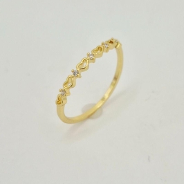 ANEL CORACOES VAZADOS