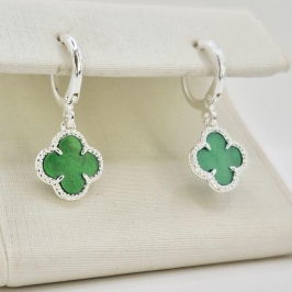 BRINCO PENDULO TREVO VERDE