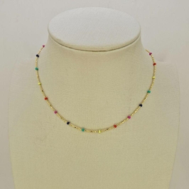 CHOCKER PEDRAS COLORIDAS