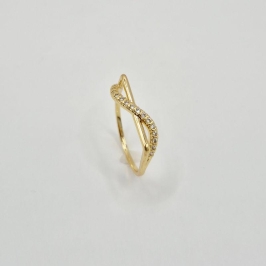 ANEL ARO CRAVEJADO TORTO