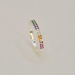 ANEL PEDRAS COLORIDAS