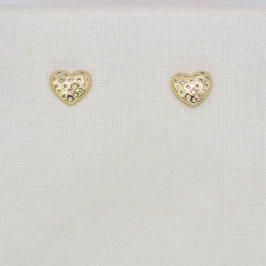 BRINCO CORAÇÃO COM BOLINHAS