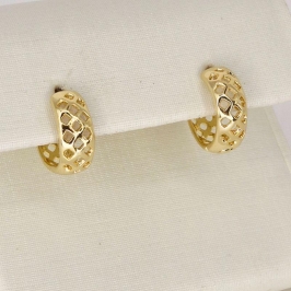 ARGOLA LOSANGOS VAZADOS