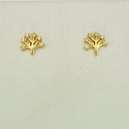 BRINCO ARVORE ZIRCONIA