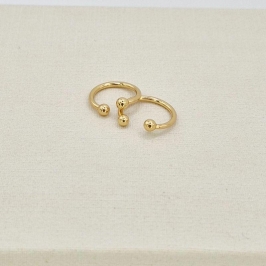 PIERCING FAKE COM BOLINHA