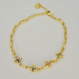 PULSEIRA CRUZES COLORIDAS