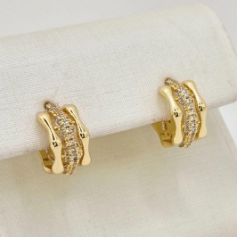 ARGOLA 3 AROS MEIO CRAVEJADO