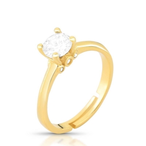 ANEL SOLITARIO AJUSTAVEL