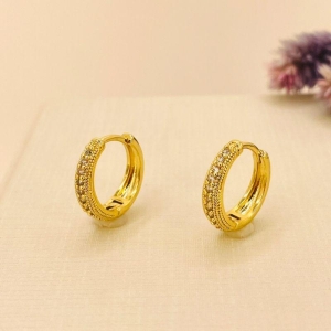 ARGOLA 1 FILEIRA ZIRCONIA TEXTURIZADA