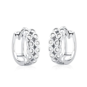 BRINCO 2 FILEIRA ZIRCONIA BOLINHA