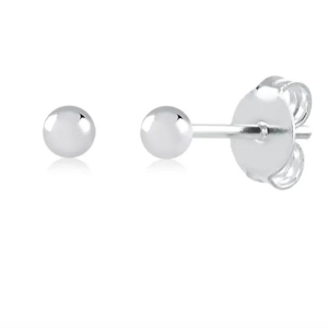 BRINCO BOLINHA PRATA