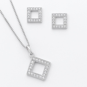 CONJUNTO TRAPEZIO ZIRCONIA