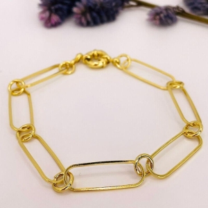 PULSEIRA ELO OVAL FECHO BOIA