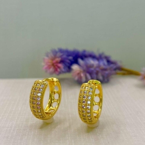 ARGOLA 3 FILEIRAS ZIRCONIA