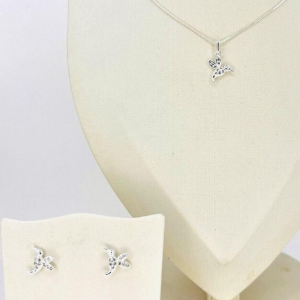 CONJUNTO PASSARO ZIRCONIA