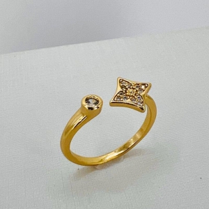 ANEL PONTO DE LUZ E ESTRELA ZIRCONIA