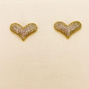 BRINCO FLOR PONTO ZIRCONIA