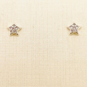 BRINCO MINI ESTRELA ZIRCONIA