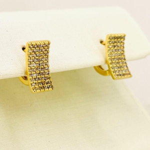 ARGOLA RETANGULO CRUZADO