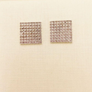 BRINCO QUADRADO ZIRCONIA