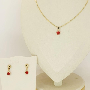CONJUNTO FLOR RUBI