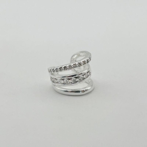 PIERCING ARGOLA TRIPLA CRAVEJADO